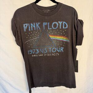 Royal Revival Pink Floyd Graphic Rhinestone T-shirt